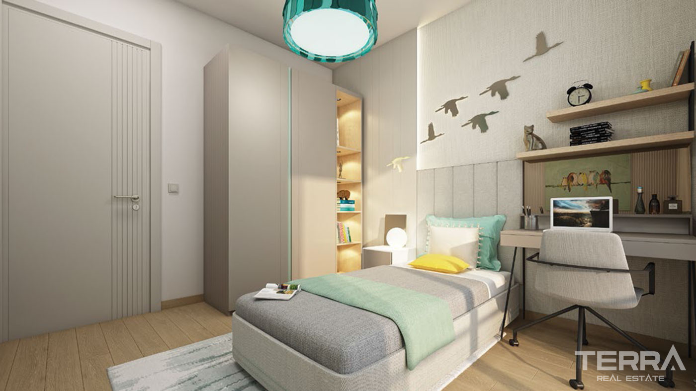 Apartamenty z widokiem na morze w luksusowym projekcie w Stambule Maltepe - 63284