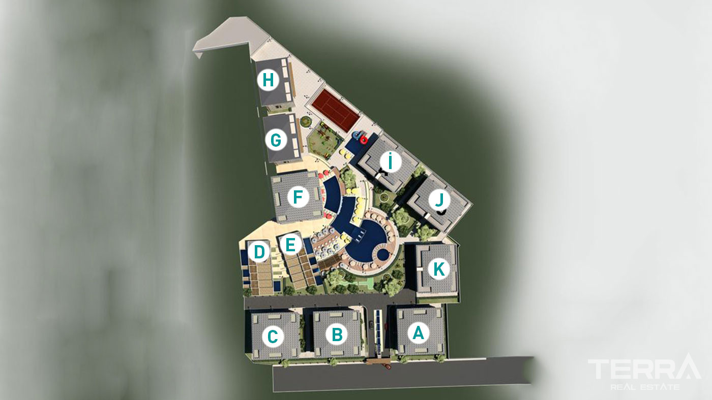 Alanya Apartments for sale in Another World Cikcilli - 102369