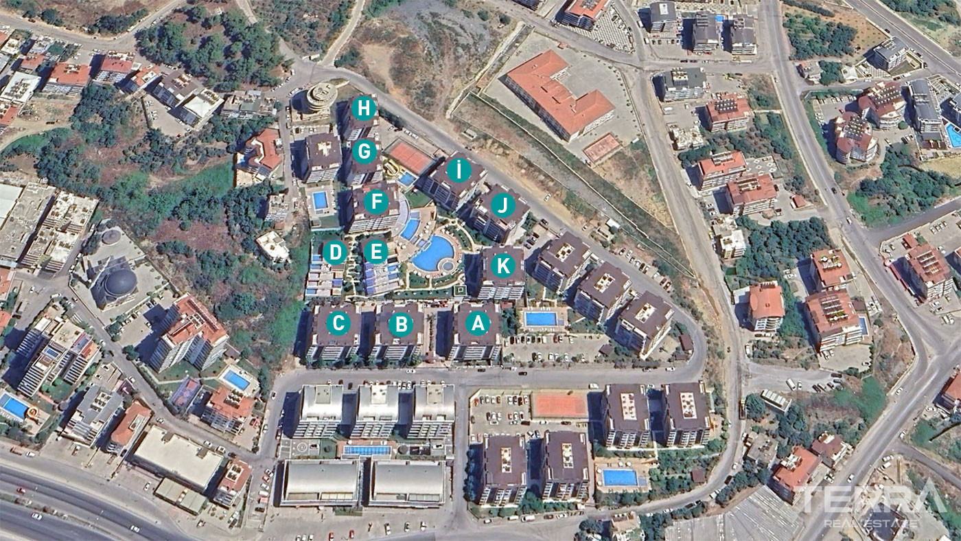 Alanya Apartments for sale in Another World Cikcilli - 102370