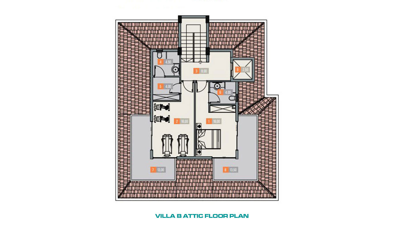 High Quality Villas with Private Pool and Elevator in Yeşilöz, Alanya - 63872
