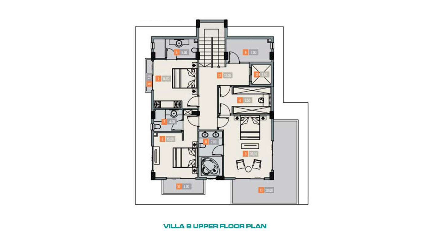 High Quality Villas with Private Pool and Elevator in Yeşilöz, Alanya - 63875