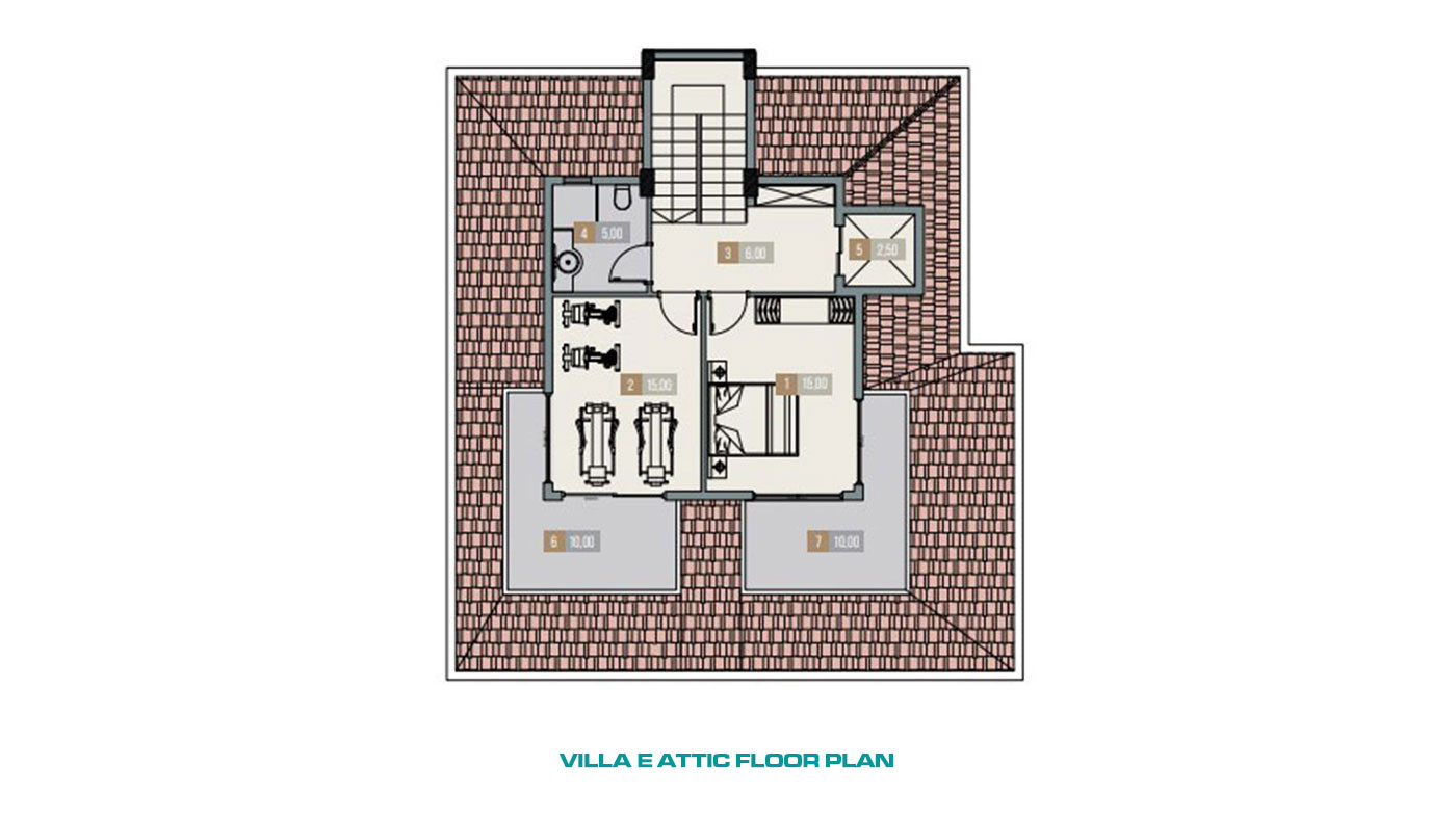 High Quality Villas with Private Pool and Elevator in Yeşilöz, Alanya - 63885