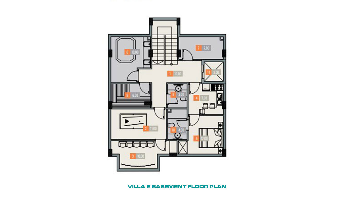 High Quality Villas with Private Pool and Elevator in Yeşilöz, Alanya - 63884