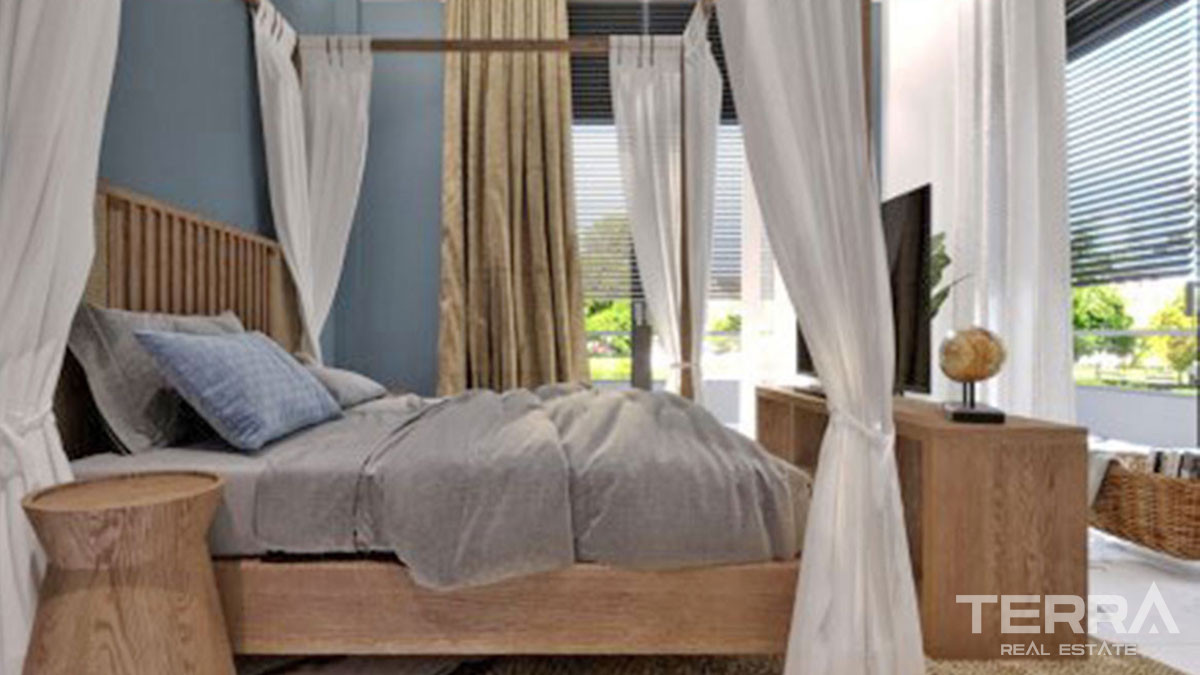 High Quality Villas with Private Pool and Elevator in Yeşilöz, Alanya - 63910