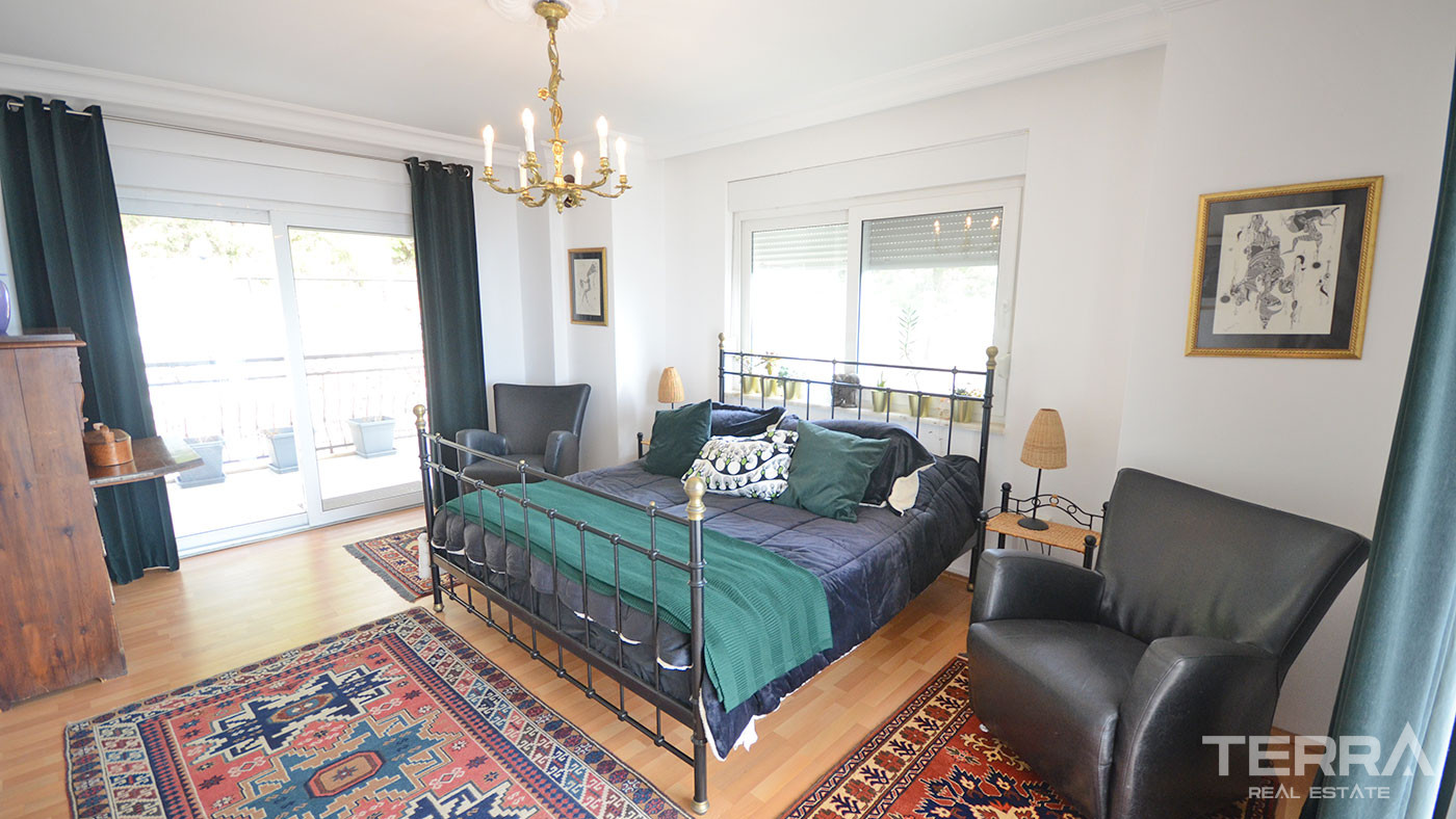 Willa 4+1z rynku wtórnego z widokiem na morze w Alanyi, Tepe - 63984