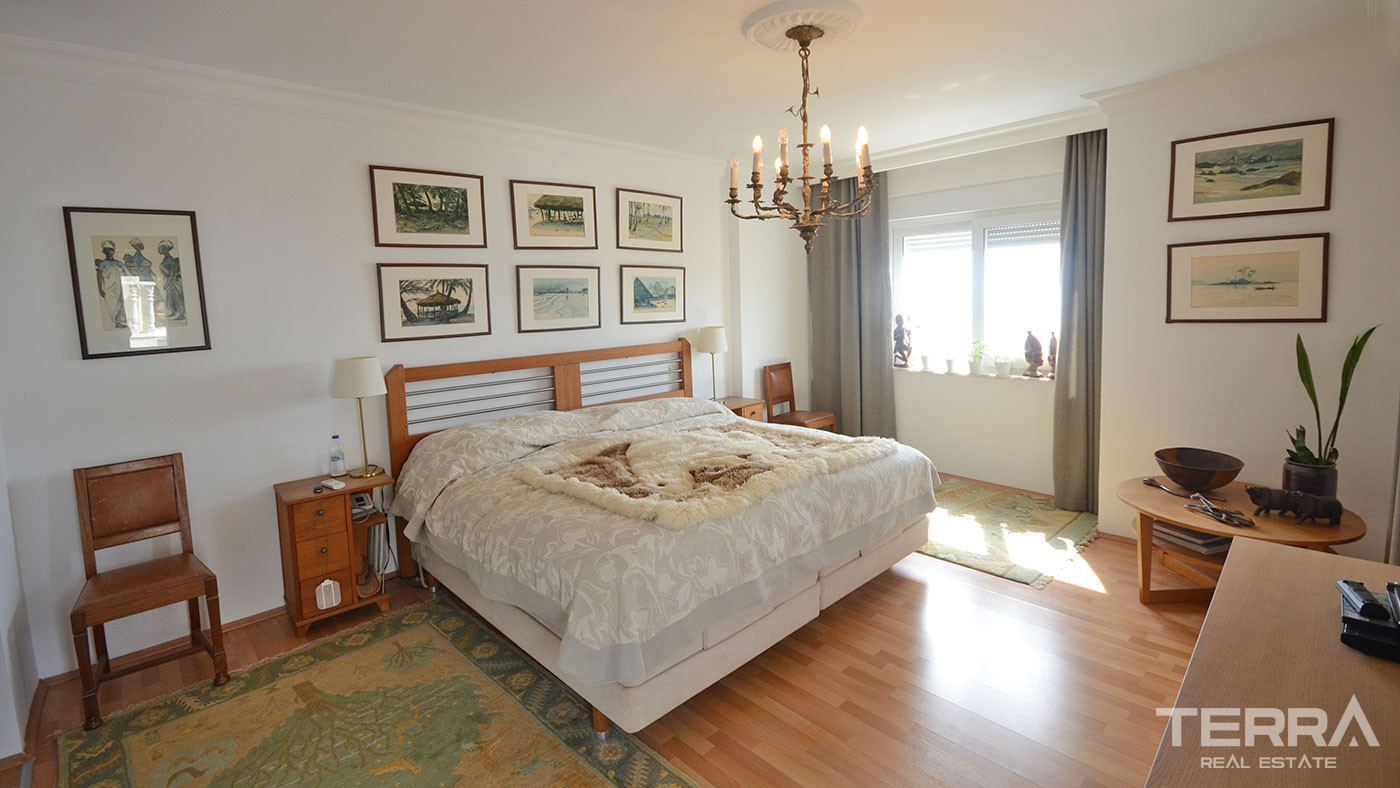 Willa 4+1z rynku wtórnego z widokiem na morze w Alanyi, Tepe - 63988