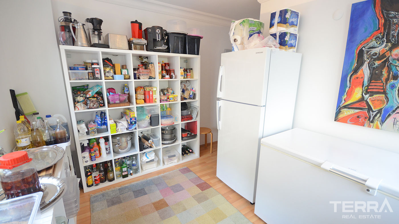 Willa 4+1z rynku wtórnego z widokiem na morze w Alanyi, Tepe - 63996