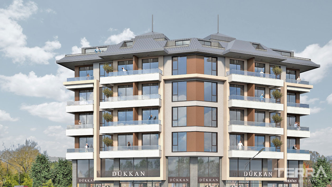 Modernly Designed Sea View Apartments in Kargıcak, Alanya