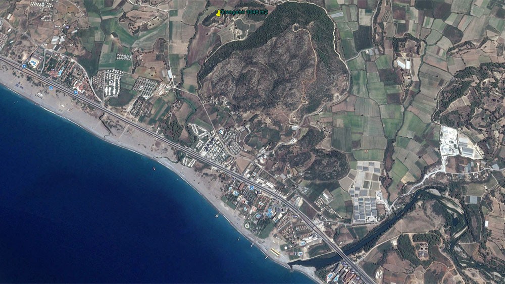 9948 m2 land for sale in Örenşehir, Manavgat - 1541