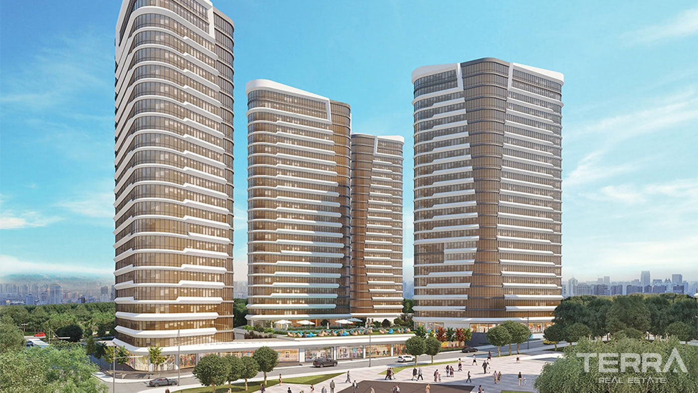 Exclusive Apartments in Kadıköy, İstanbul with Open City View
