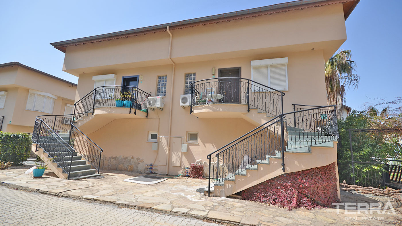 Apartament w Alanyi, Kargıcak w kompleksie z widokiem na morze - 64763