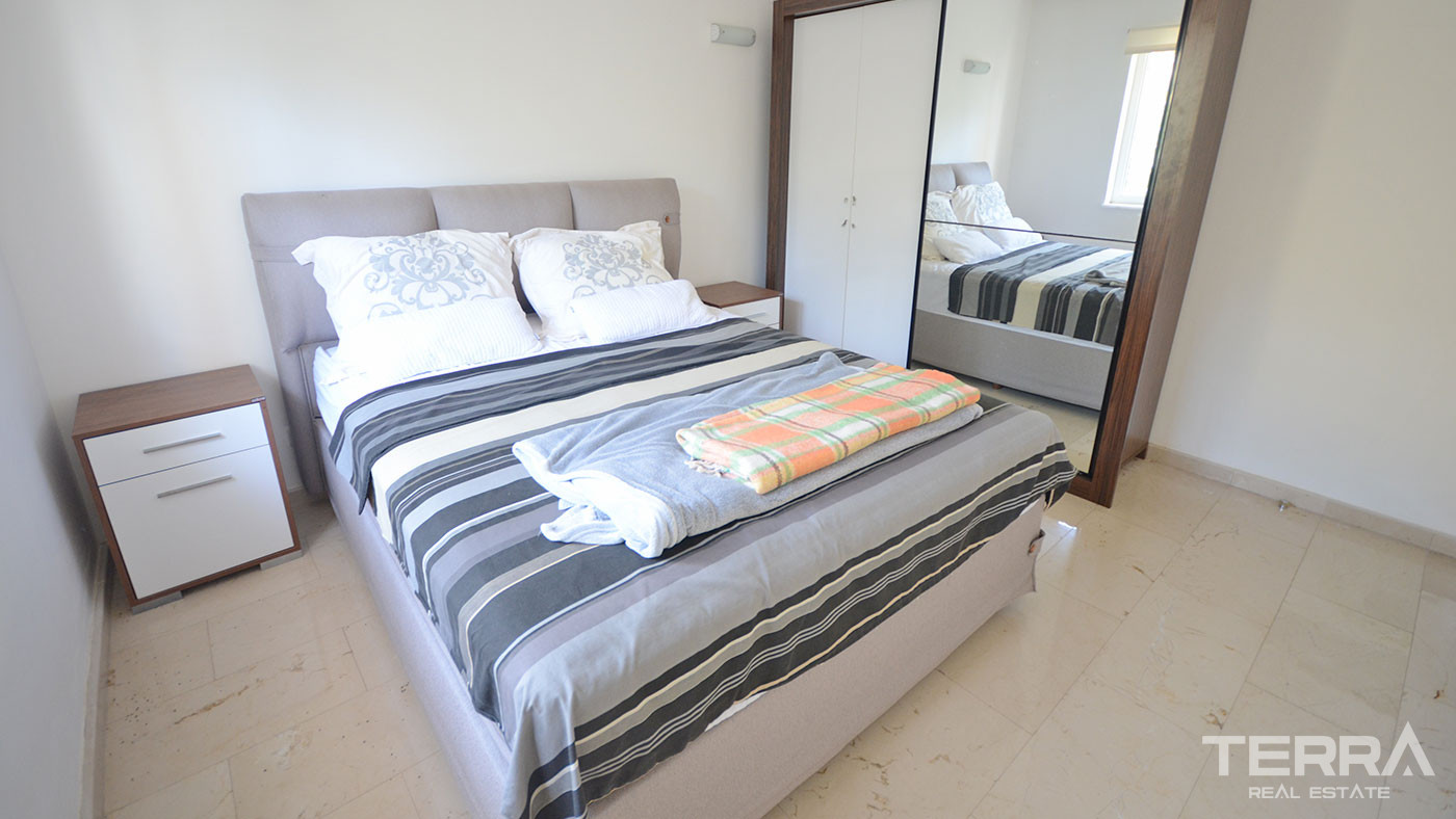 Apartament w Alanyi, Kargıcak w kompleksie z widokiem na morze - 64783