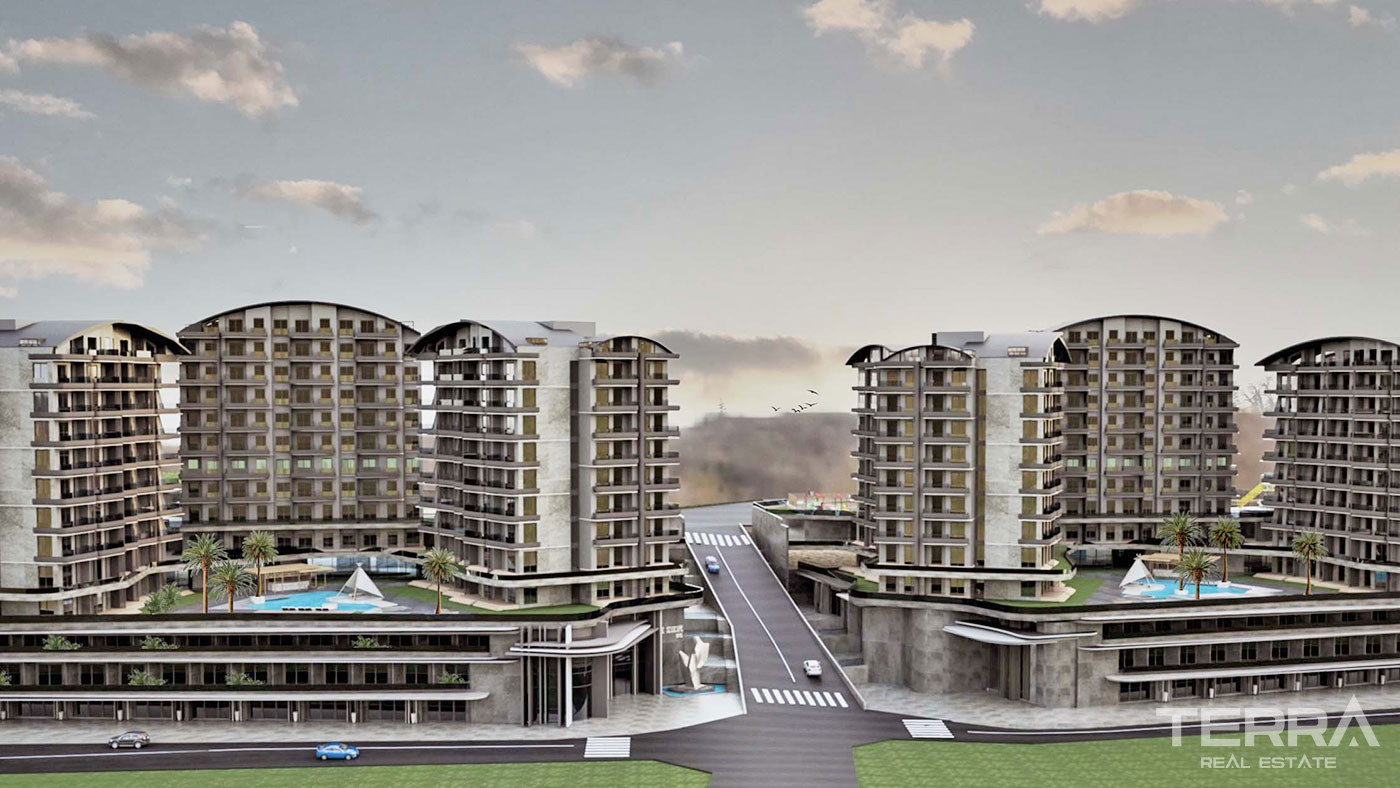 Exclusive Sea View Flats in Alanya, Avsallar in a Premium Complex