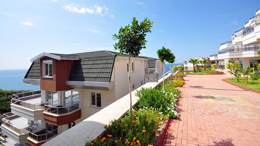 Apartments mit Meerblick und außergewöhnlichen Terrassen in Konakli - 1552