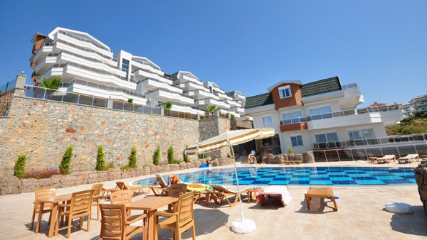 Apartments mit Meerblick und außergewöhnlichen Terrassen in Konakli