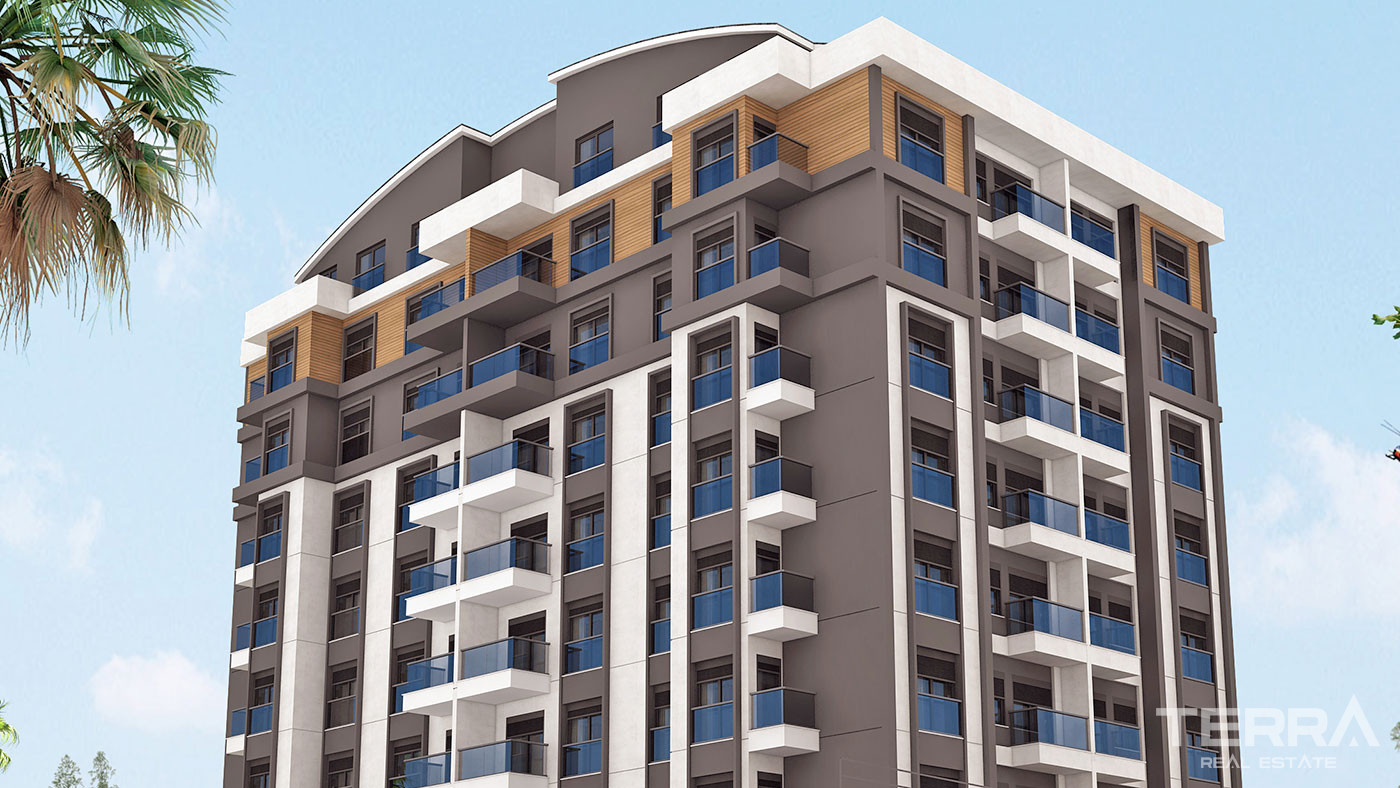 Key Ready Apartments in Antalya Konyaaltı Suitable for Investment - 65064