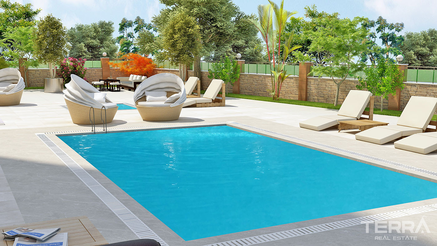 Key Ready Apartments in Antalya Konyaaltı Suitable for Investment - 65069