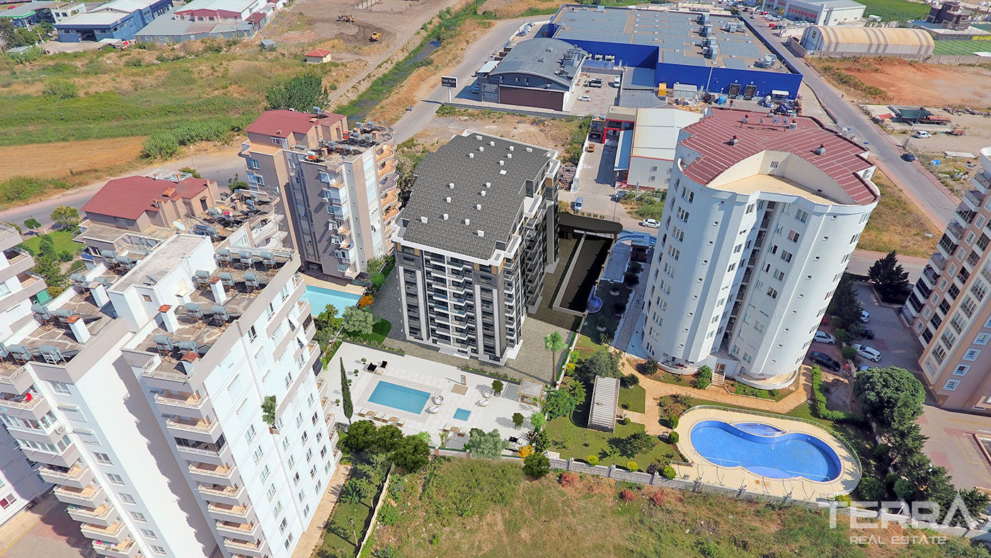 Key Ready Apartments in Antalya Konyaaltı Suitable for Investment - 65068