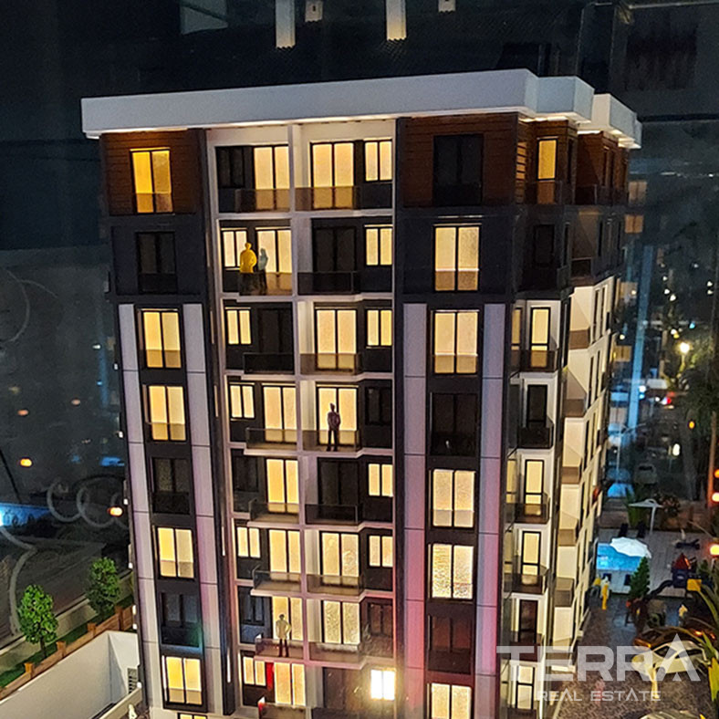 Key Ready Apartments in Antalya Konyaaltı Suitable for Investment - 65070