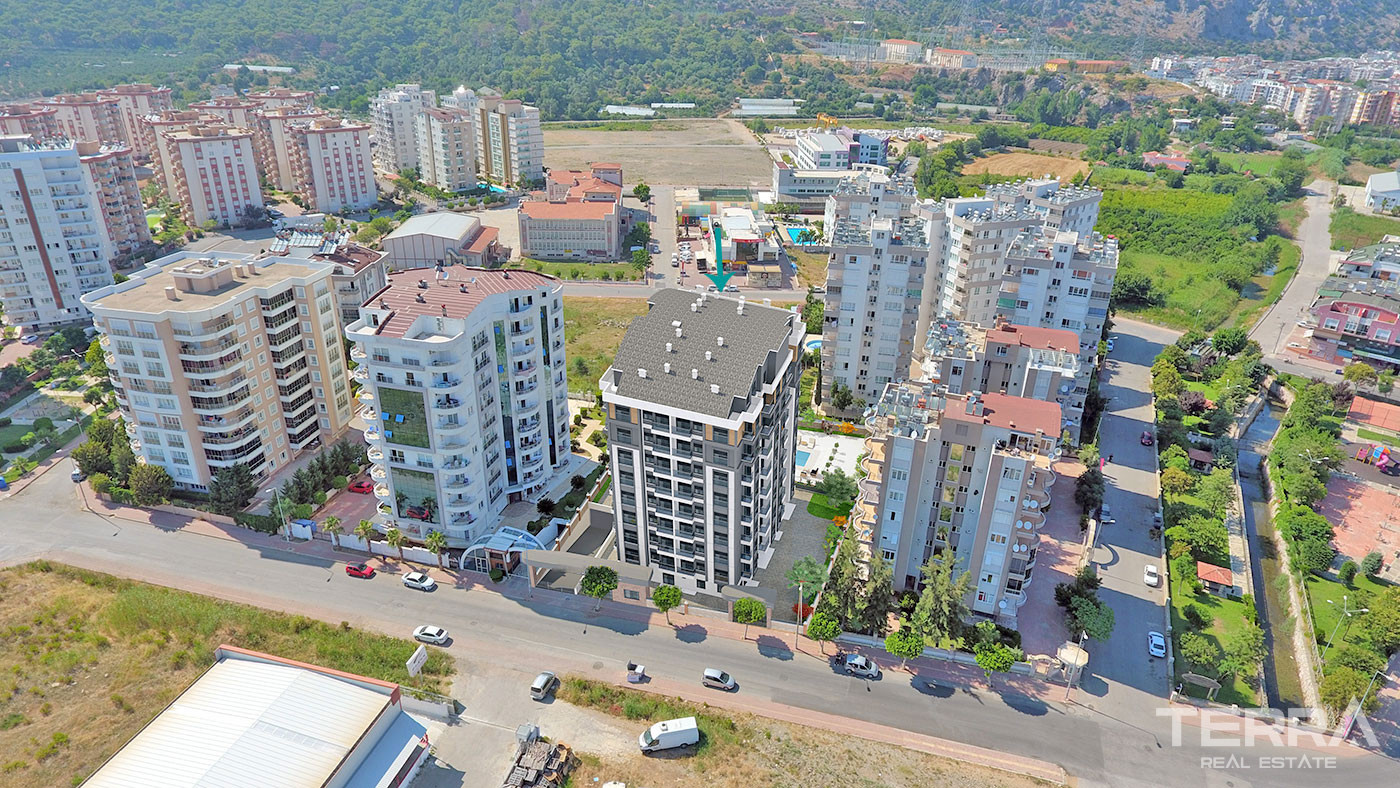Key Ready Apartments in Antalya Konyaaltı Suitable for Investment