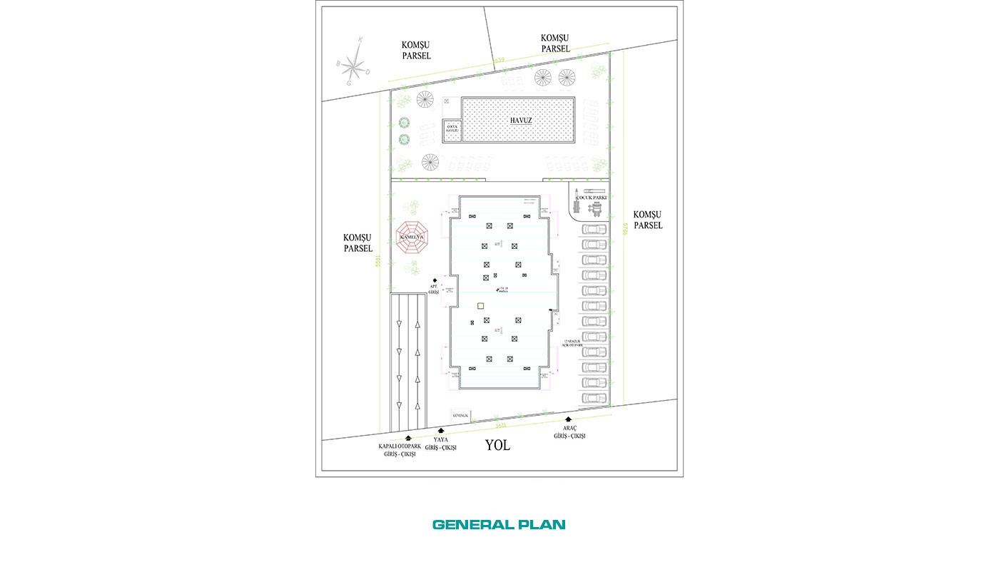 Key Ready Apartments in Antalya Konyaaltı Suitable for Investment - 65083