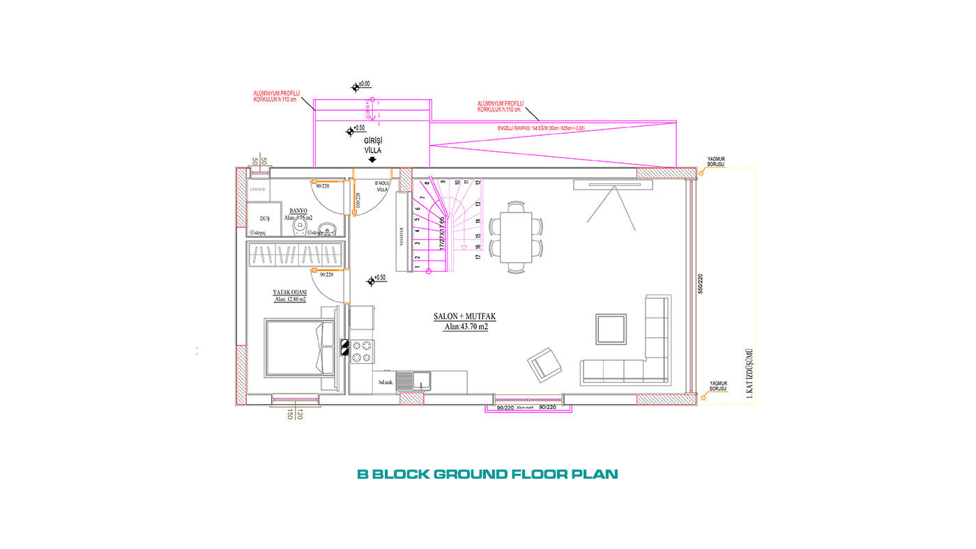 Riverfront Villas with Private Pool and Garden in Belek - 65178