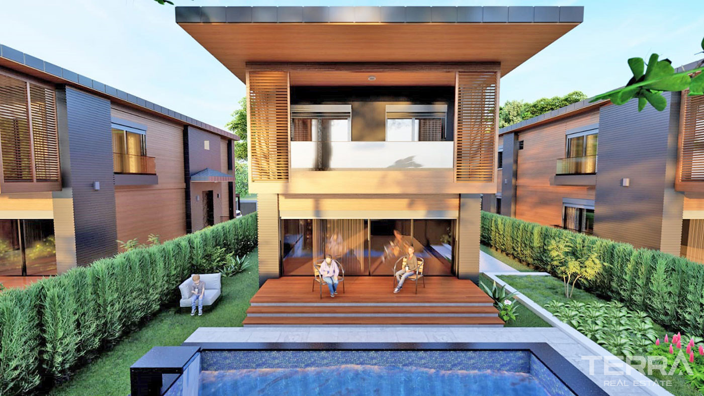 Riverfront Villas with Private Pool and Garden in Belek - 65197