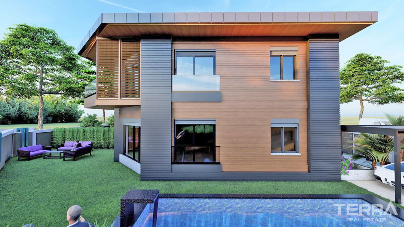 Riverfront Villas with Private Pool and Garden in Belek - 65201