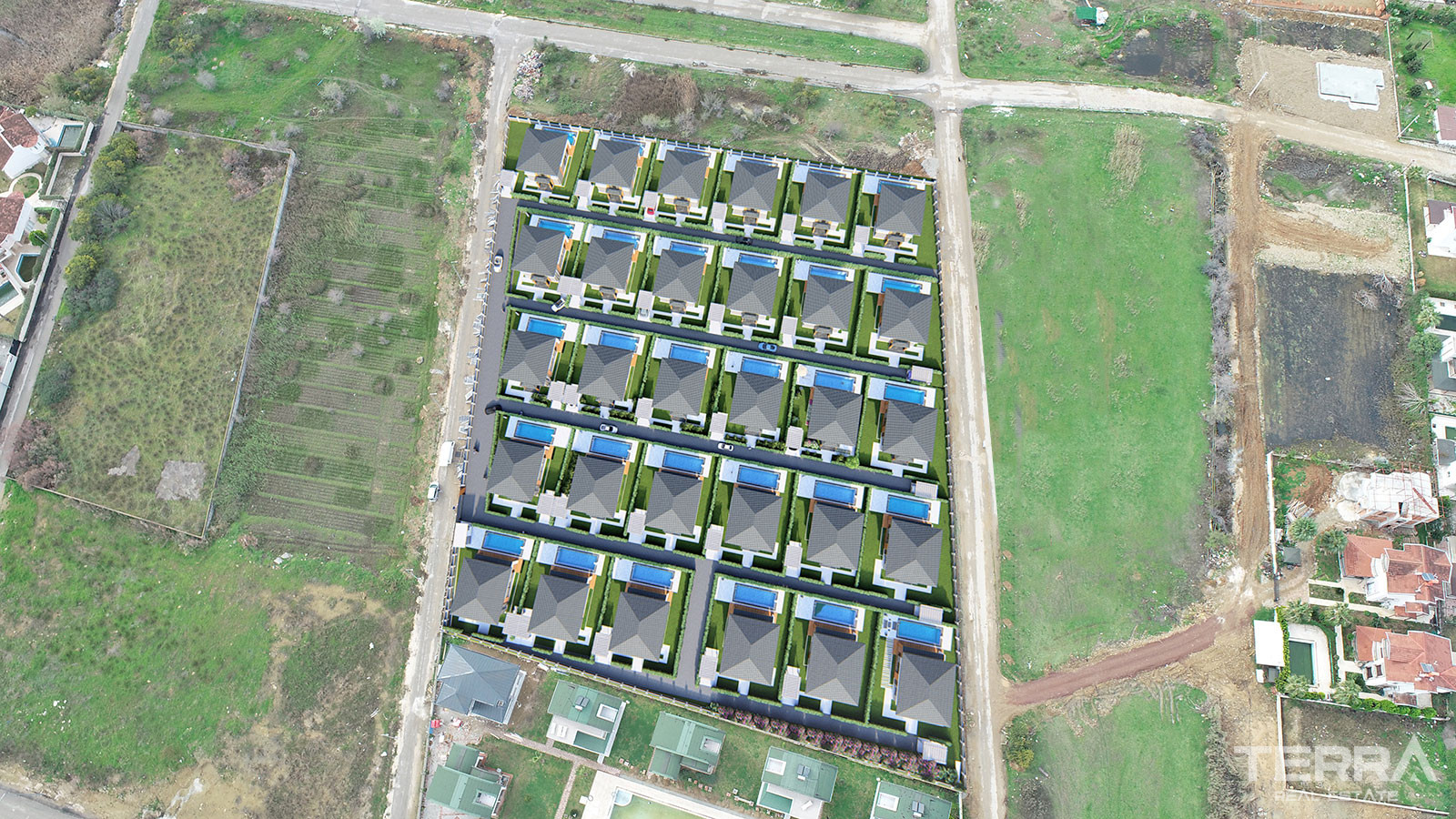 Private Belek Villas in a Secure Gated Community by the River - 65239