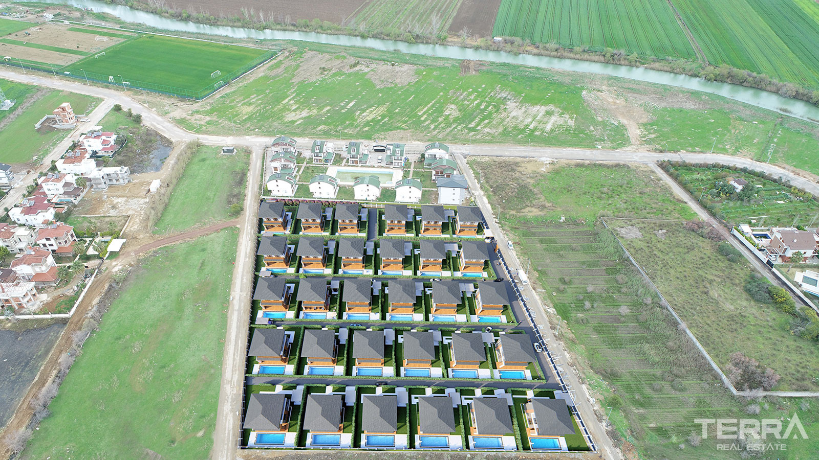 Private Belek Villas in a Secure Gated Community by the River - 65240