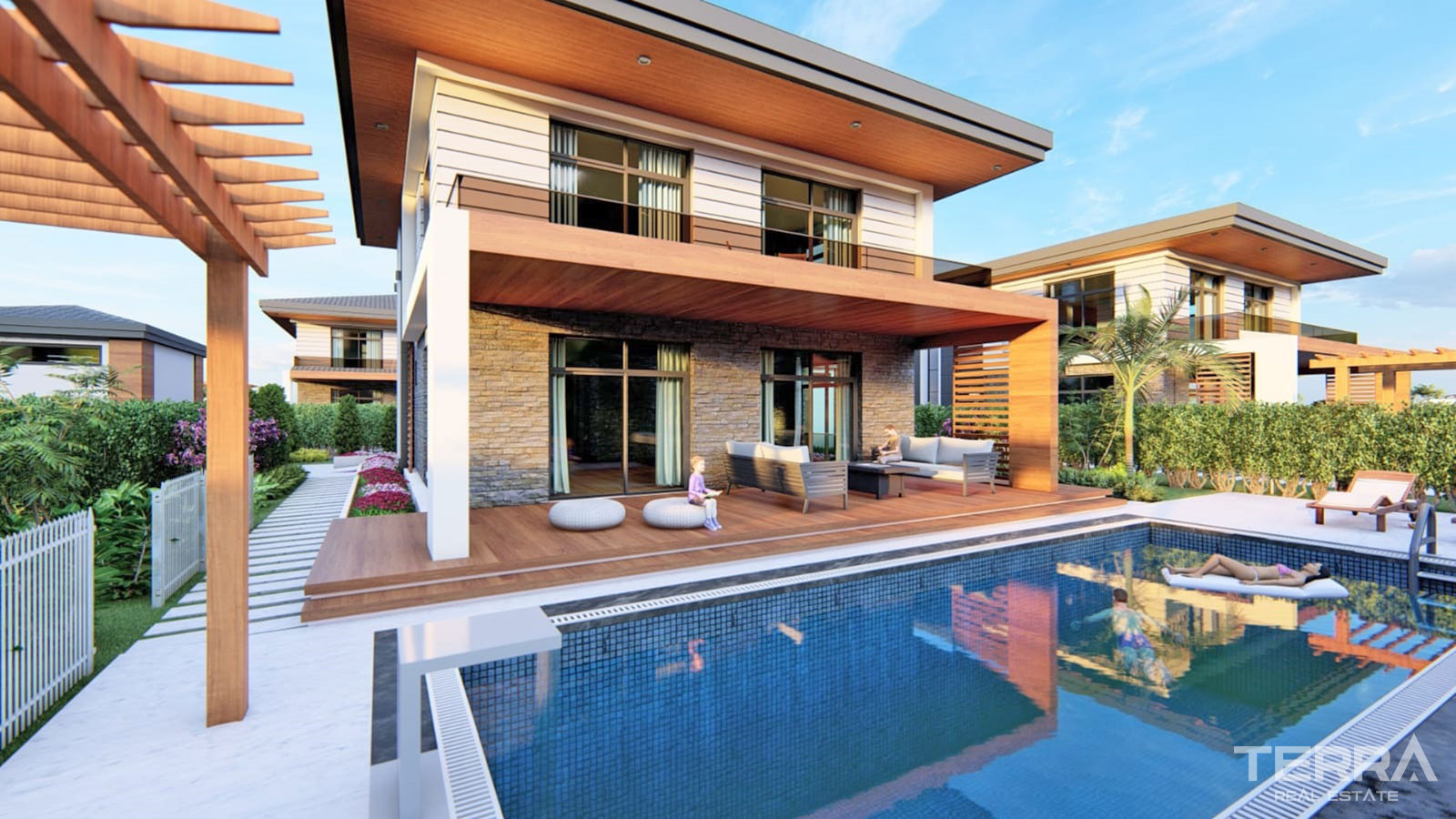 Private Belek Villas in a Secure Gated Community by the River - 65242