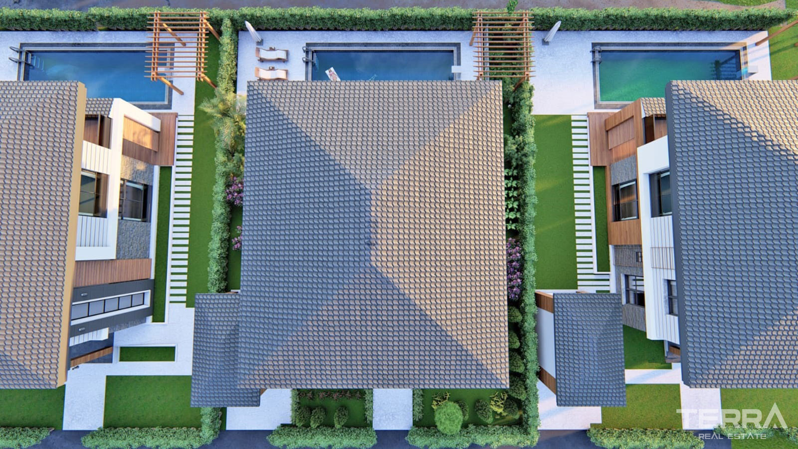 Private Belek Villas in a Secure Gated Community by the River - 65245
