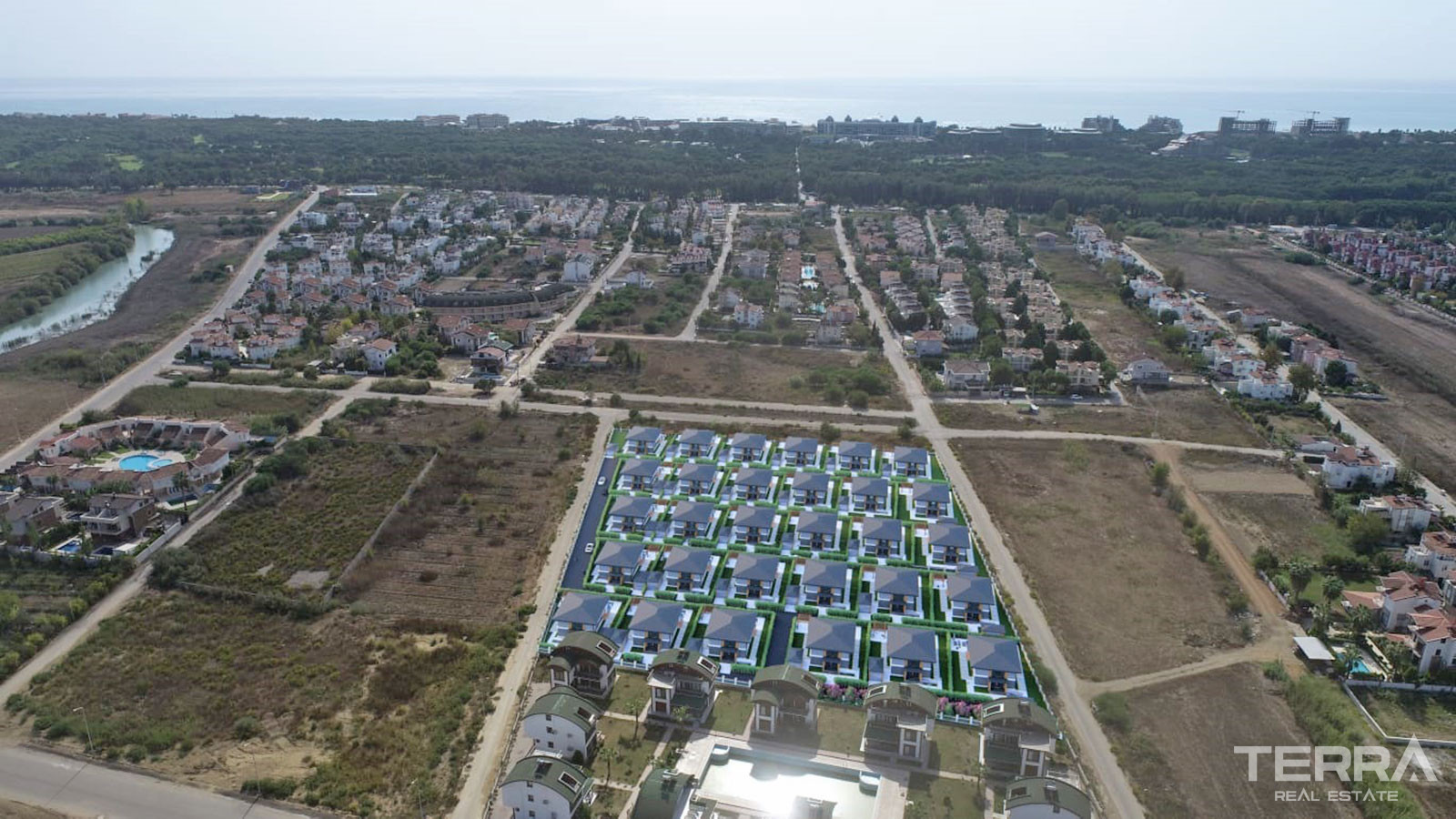 Private Belek Villas in a Secure Gated Community by the River - 65248