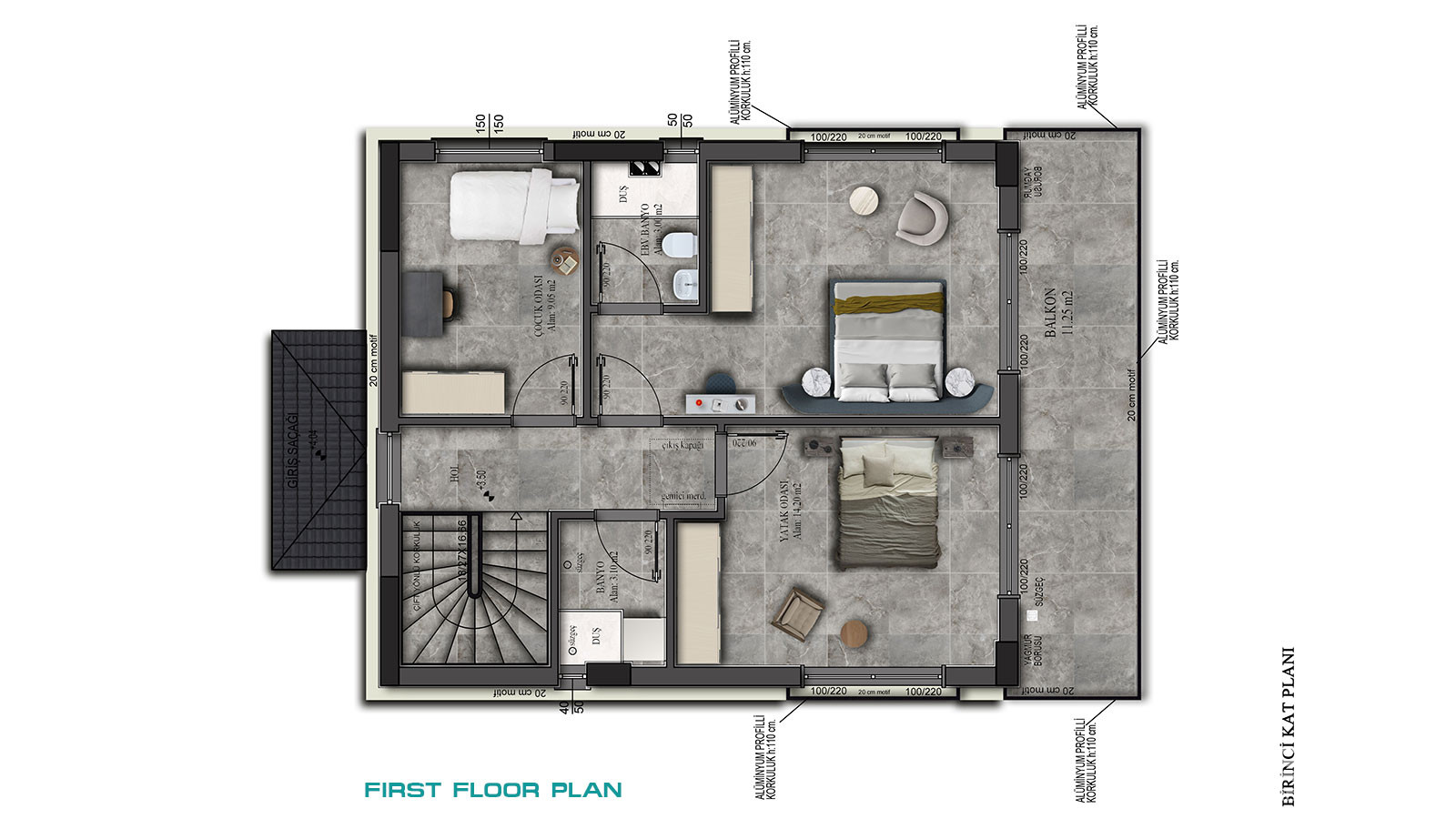 Private Belek Villas in a Secure Gated Community by the River - 65256