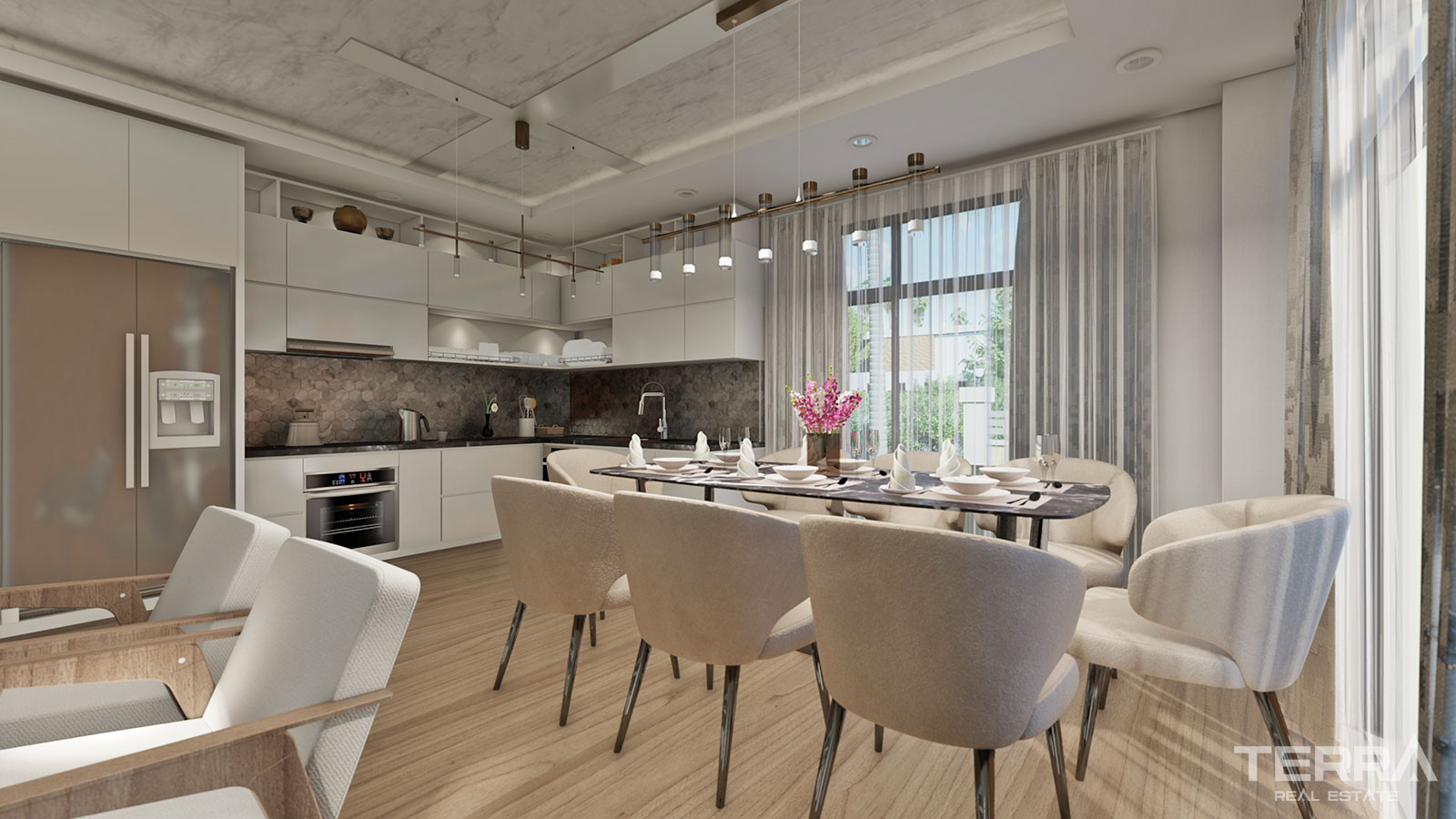 Private Belek Villas in a Secure Gated Community by the River - 65261