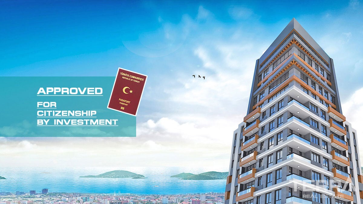 Centrally Located Apartments in Kartal, Istanbul with Sea View