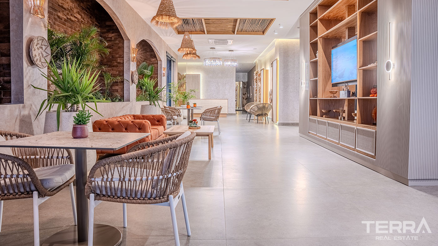 Seafront Apartments in Kargıcak, Alanya within an Exclusive Complex - 103925