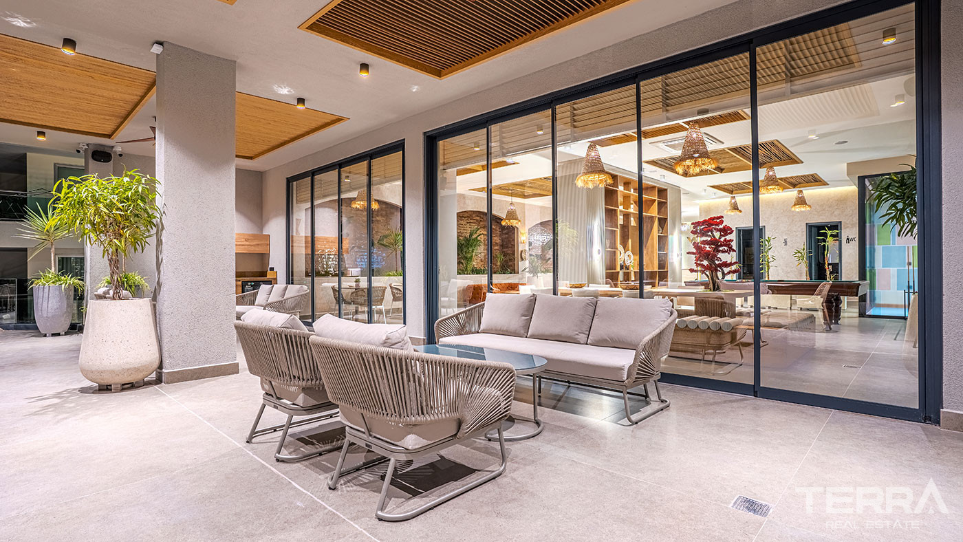 Seafront Apartments in Kargıcak, Alanya within an Exclusive Complex - 103928