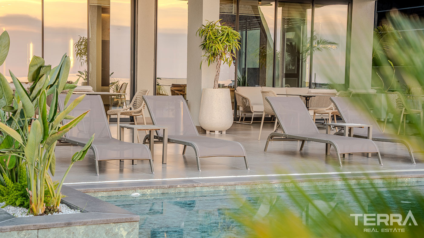 Seafront Apartments in Kargıcak, Alanya within an Exclusive Complex - 103930