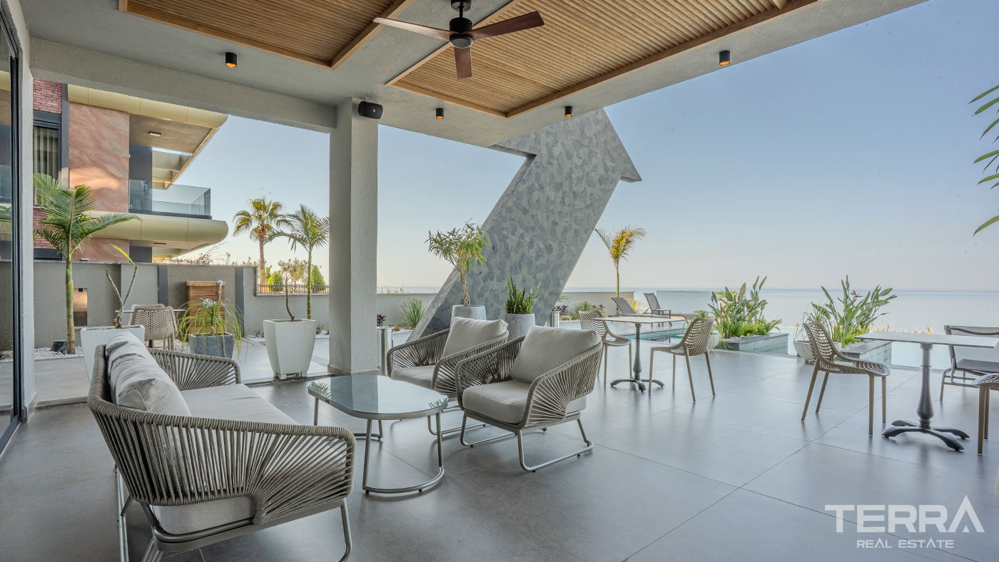 Seafront Apartments in Kargıcak, Alanya within an Exclusive Complex - 103931