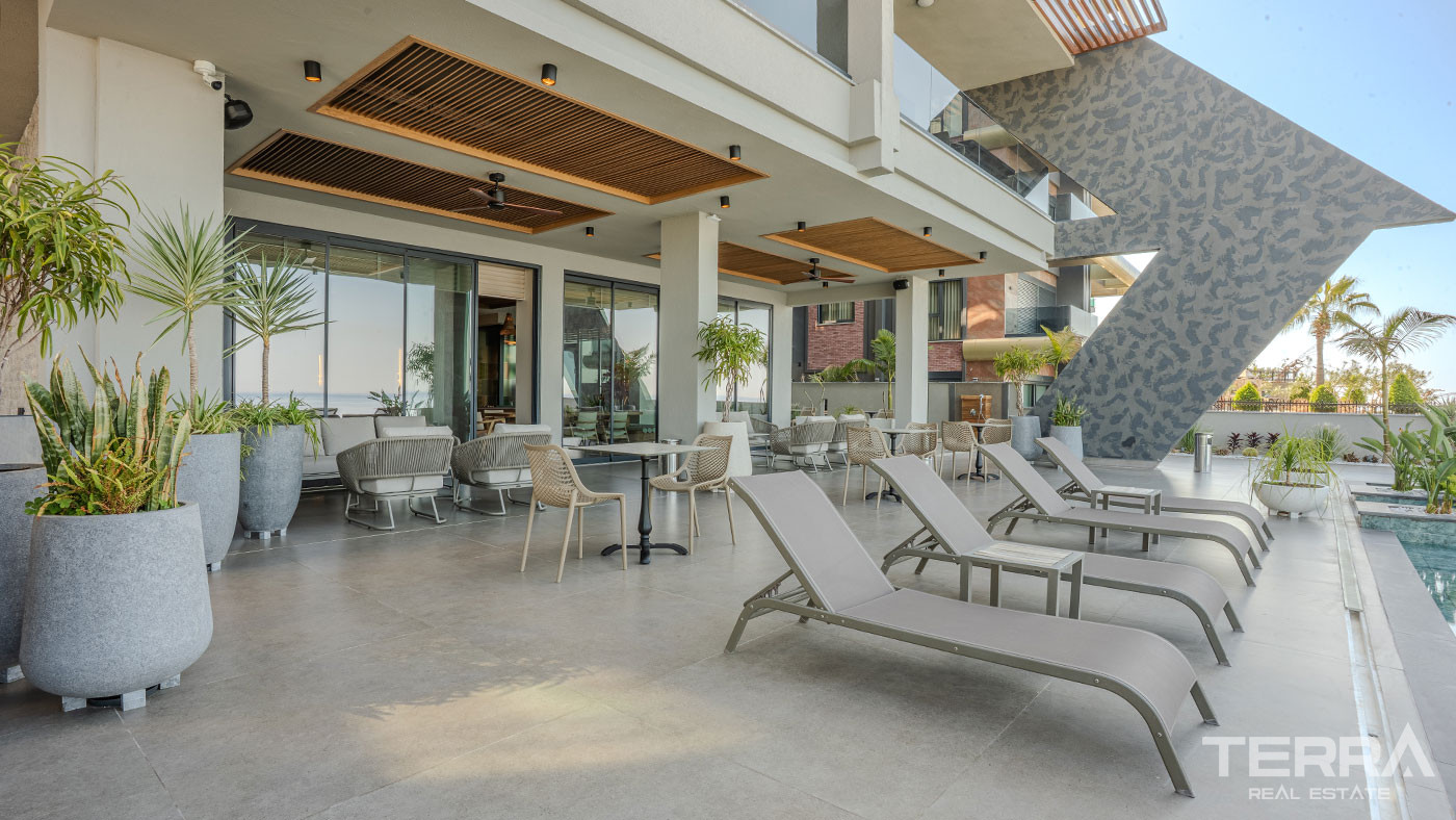 Seafront Apartments in Kargıcak, Alanya within an Exclusive Complex - 103932