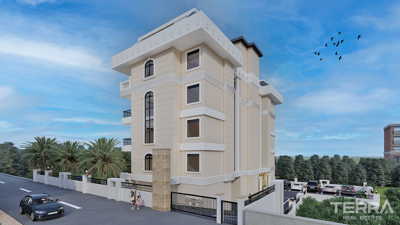 Luxus-Apartments in Alanya in Kestel mit großzügigen Wohnräumen - 65572