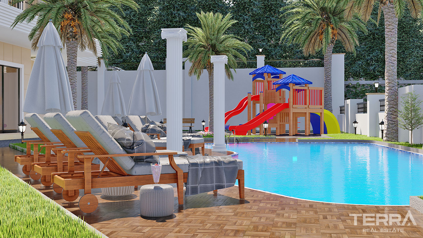 Luxus-Apartments in Alanya in Kestel mit großzügigen Wohnräumen - 65577