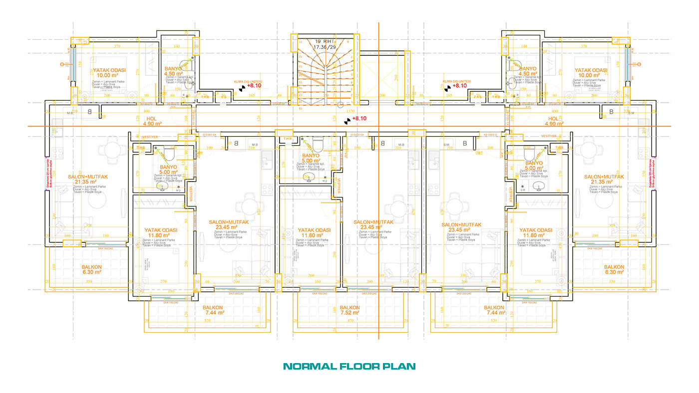 Luxus-Apartments in Alanya in Kestel mit großzügigen Wohnräumen - 65593
