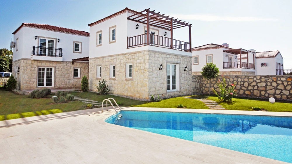 Stylish and traditional Turkish stone villas in Side Turkey