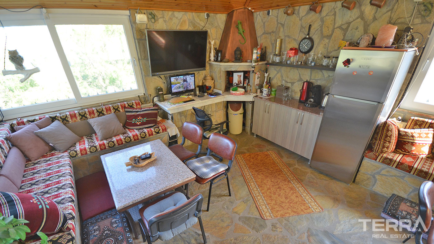 Familienfreundliche Wiederverkaufsvilla in Avsallar, Alanya mit privatem Pool - 65880