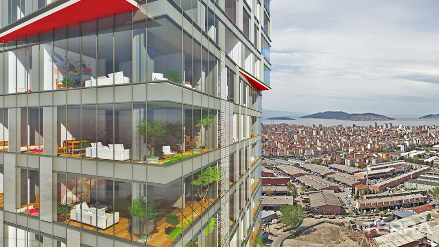 Exclusive Apartments in Kartal, Istanbul with Sea and Islands View - 66187