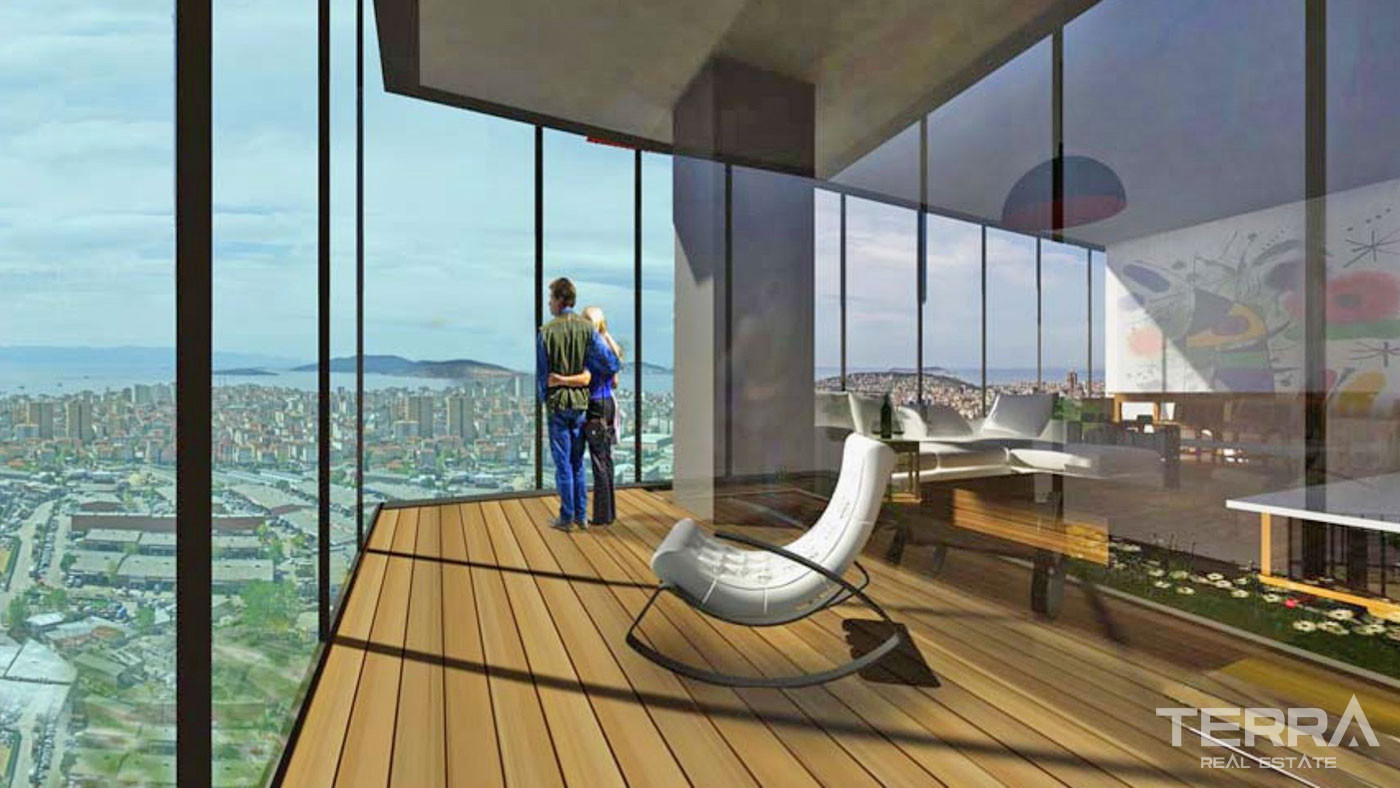 Exclusive Apartments in Kartal, Istanbul with Sea and Islands View - 66203