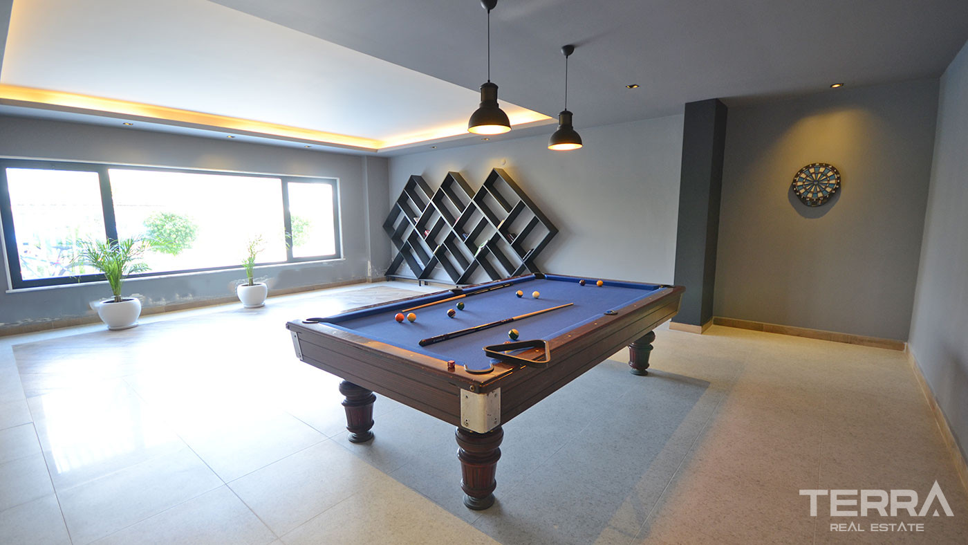 Sea View Resale Apartment in Kestel, Alanya with Rich Social Amenties - 66126