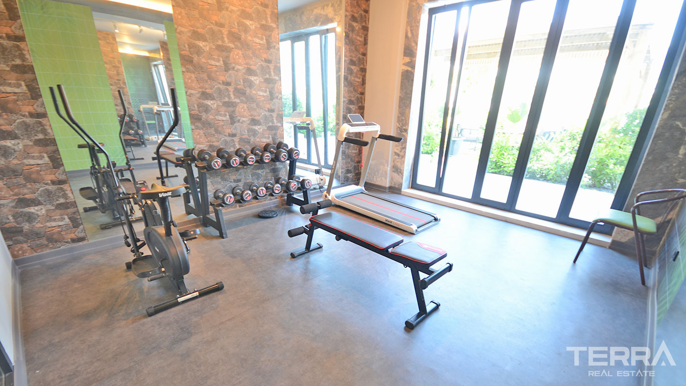 Sea View Resale Apartment in Kestel, Alanya with Rich Social Amenties - 66127